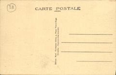 POSTAL Grenoble de la VENDIMIA el teleferic del Bastille en el 1r plan co  Marie en la parte inferior la ciudad y las montanas