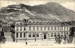POSTAL Grenoble L universidad de la VENDIMIA