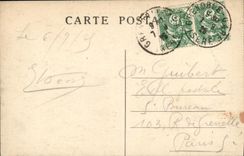 POSTAL Grenoble L Isere y el casco de la VENDIMIA de Neron