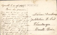 POSTAL Grenoble L verde de la VENDIMIA el L lsere y las montanas