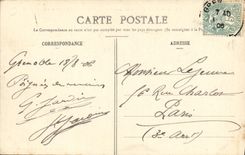 POSTAL Grenoble L Isere de la VENDIMIA con la mina de piedra Sainte Marie D de Quay en tapa y el Eynard Saint