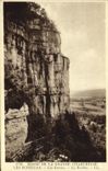 VINTAGE POSTCARD Massive of Large Chartreuse Scales Caves the Rock