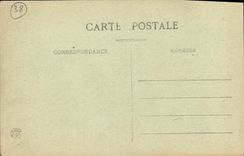 POSTAL Dauphine de la VENDIMIA el valle de Romanche visto del camino de Laffrey