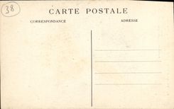 La POSTAL Dauphine Berarde Veneon de la VENDIMIA el jefe de Mauye y de Meije con su glaciar ajusta