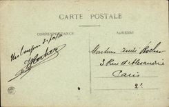 VINTAGE POSTCARD Grenoble Garden of the Dolphins