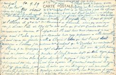 VINTAGE POSTCARD Chinon Ruins of Chaeau