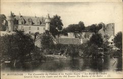 VINTAGE POSTCARD Montresor Seen D Together of the Castle and the Old women Tours