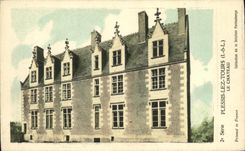 VINTAGE POSTCARD Plessis Lez Tours the Castle