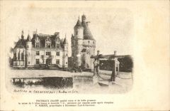 VINTAGE POSTCARD Chenonceaux Castle