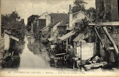 VINTAGE POSTCARD Surroundings of Loaches De Beaulieu Sight On L Indre