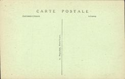 VINTAGE POSTCARD Azay the Curtain the Castle Reads Room of the king