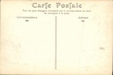 VINTAGE POSTCARD Tours Town hall Room Of the Municipal council Triptych of Jean Paul Laurent