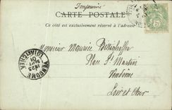 VINTAGE POSTCARD Tours House of Tristan L Hermit