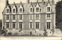 VINTAGE POSTCARD Surroundings of Tours Cathedral of Plessis Tours