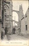 VINTAGE POSTCARD Tours Entered of the Cloister of Psalette