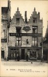 VINTAGE POSTCARD Tours Hotel of Crouzille Maison of Miss of Valliere Counts D Restoring host