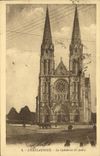 VINTAGE POSTCARD Chateauroux the Cathedral St Andre