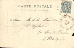 CPA Chateauroux Ruine de l abbaye de Deols 