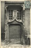 CPA La Chatre Porte Gothique Maison de bois