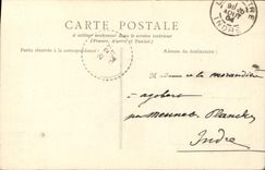 CPA La Chatre Porte Gothique Maison de bois