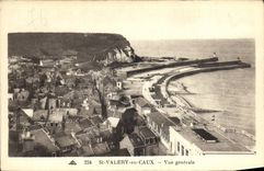 VINTAGE POSTCARD St Valery in Caux View