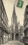 VINTAGE POSTCARD Rouen L Church Holy Maclou