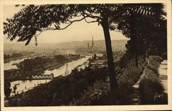 VINTAGE POSTCARD Rouen Panoramic View of the City