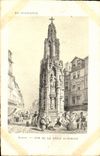 VINTAGE POSTCARD Rouen Seen Of the Cross St Pierre