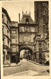 VINTAGE POSTCARD Rouen the Large Clock and the Fountain