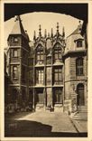VINTAGE POSTCARD Rouen Hotel of Bourgtheroulde