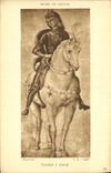 VINTAGE POSTCARD Paris Musee Of Louvre Cavalier has horse