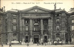CPA Paris Mairie du 5eme