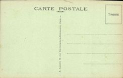 VINTAGE POSTCARD Paris L Entered of the Park Heap