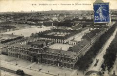 CPA Paris Panorama de L Ecole Militaire
