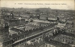 CPA Paris Panorama de la Place de L Opera