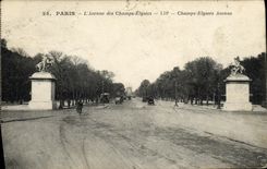 CPA Paris L Auenne des Champs Elysees