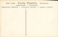 VINTAGE POSTCARD Abbey of Denis Saint at the Beginning of the 19th Current condition