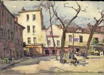 CPA Paris Place du Tertre