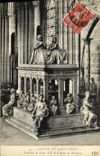 VINTAGE POSTCARD Holy Denis L Abbey Of Tomb of Louis XII and D Anne of Brittany