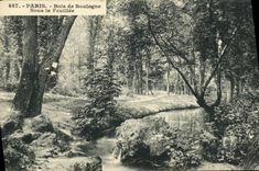 CPA Paris Bois de Boulogne Sous la Feuillee