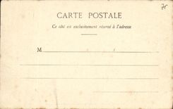 Avenida de Paris de la POSTAL de la VENDIMIA de la madera de Boulogne