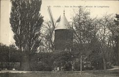 CPA Paris Bois de Boulogne Moulin de Longchamp