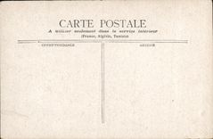 VINTAGE POSTCARD Paris Louvre Exterior facades