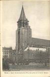 CPA Paris Egllise St Germain des Pres Vue Prise de la Rue de Rennes