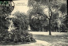 VINTAGE POSTCARD Paris Lawns of Ranelagh