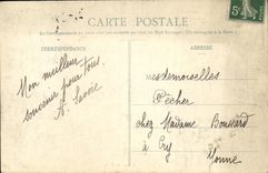 VINTAGE POSTCARD Paris Lawns of Ranelagh