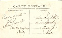 VINTAGE POSTCARD Paris View of the Place of L Etoile