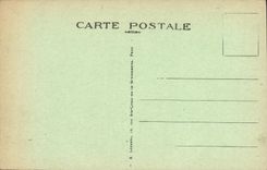 VINTAGE POSTCARD Paris Pont of the Small tower Rules of Sainte Genevieve Peniche