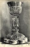 VINTAGE POSTCARD Paris Notre Dame the Treasury the large Chalice