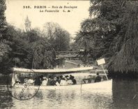 CPA Paris Rois de Boulogne La Passerelle